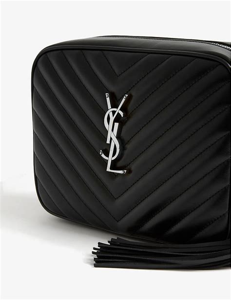 ysl mini black silver